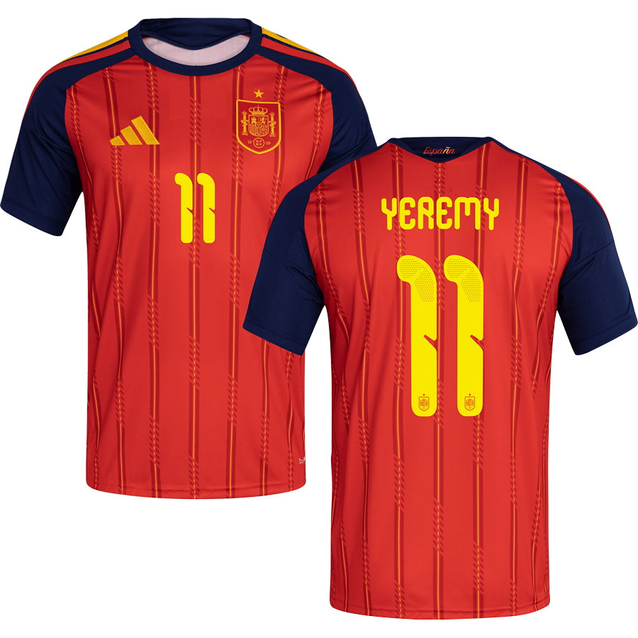 2026 Spain Home Soccer Jersey World Cup 2026