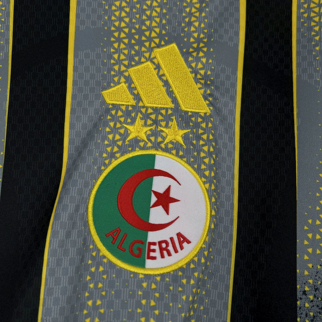 Algeria Pre-Match Soccer Jersey World Cup 2026 - Black