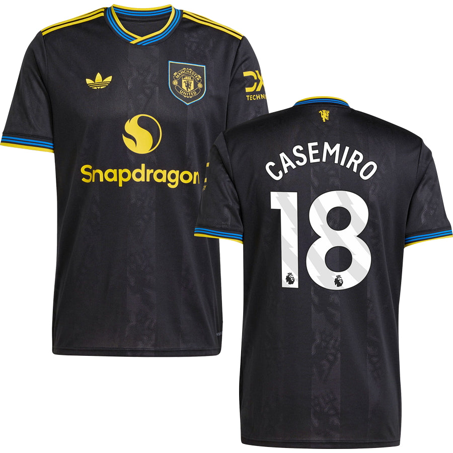 Manchester United #18 CASEMIRO Third Jersey 2025/26 Adults
