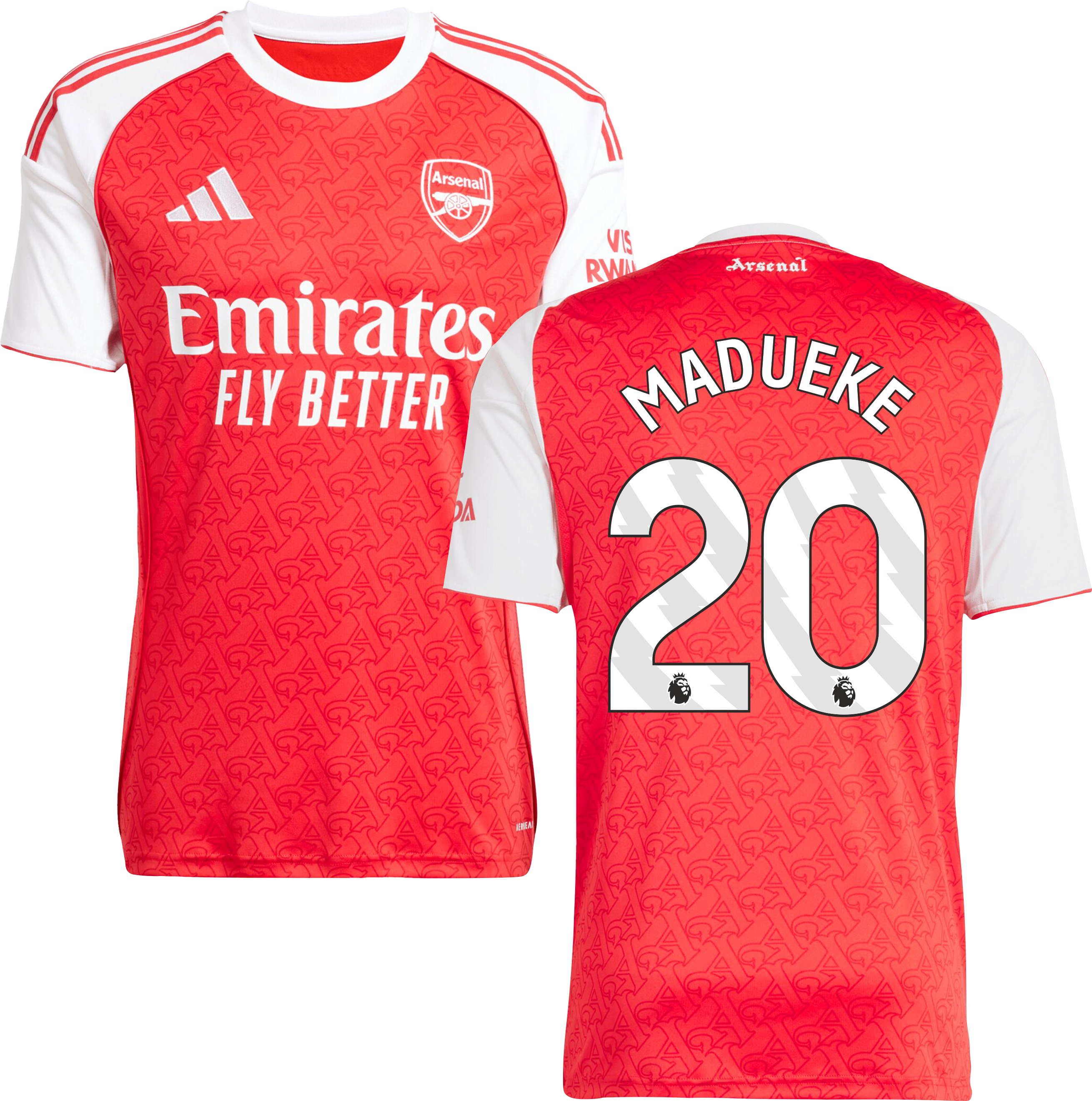 Arsenal Home Jersey #20 MADUEKE 2025/26 Adults