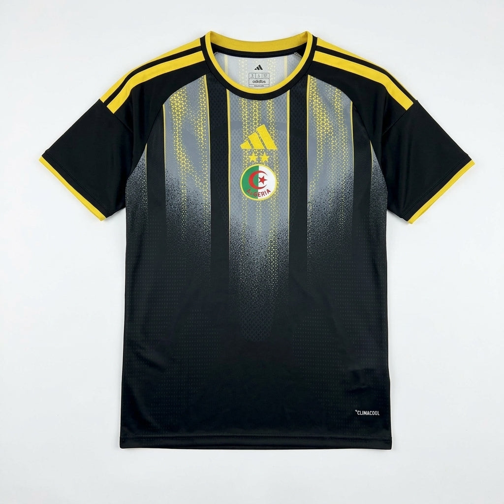 Algeria Pre-Match Soccer Jersey World Cup 2026 - Black