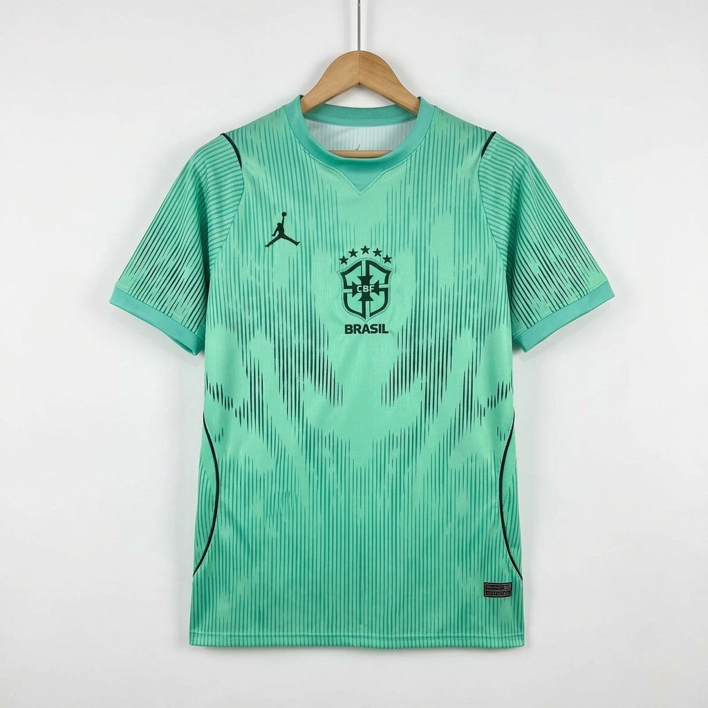 Brazil Goalkeeper Soccer Jersey World Cup 2026 - Green