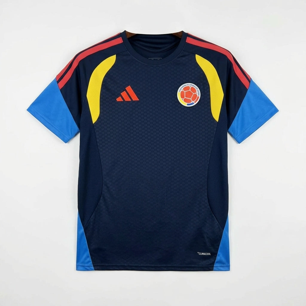 Colombia Pre-Match Soccer Jersey World Cup 2026 - Navy