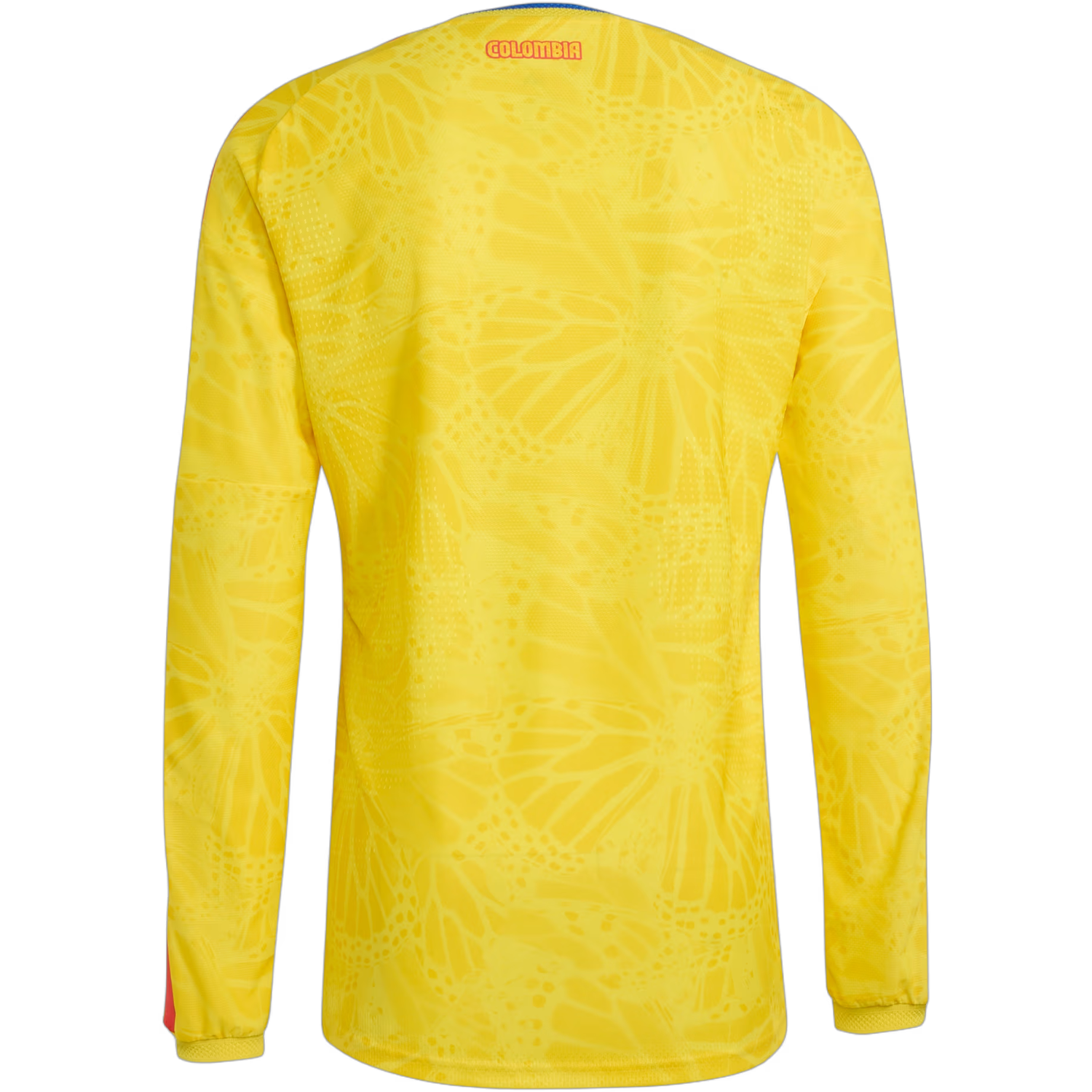 Colombia World Cup 2026 Men's Long Sleeve Home Match Jersey
