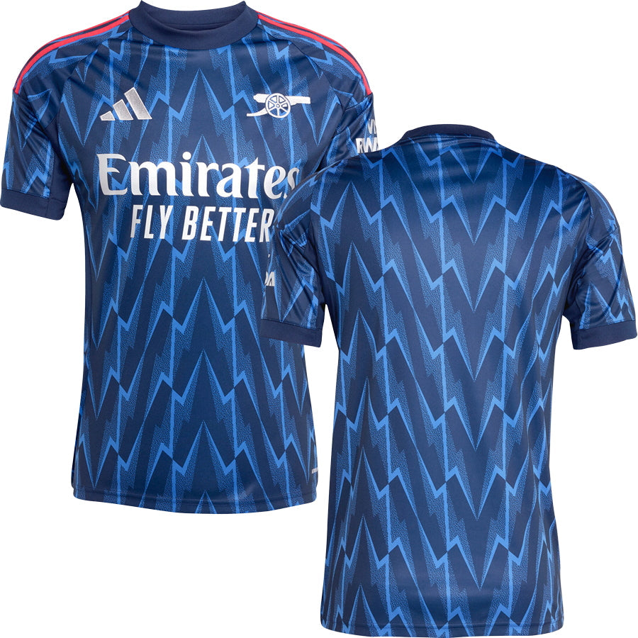 Arsenal Away Jersey #41 RICE 2025/26 Adults