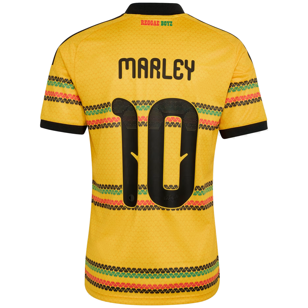 Jamaica World Cup 2026 x Bob Marley #10 Men's Home Stadium Jersey