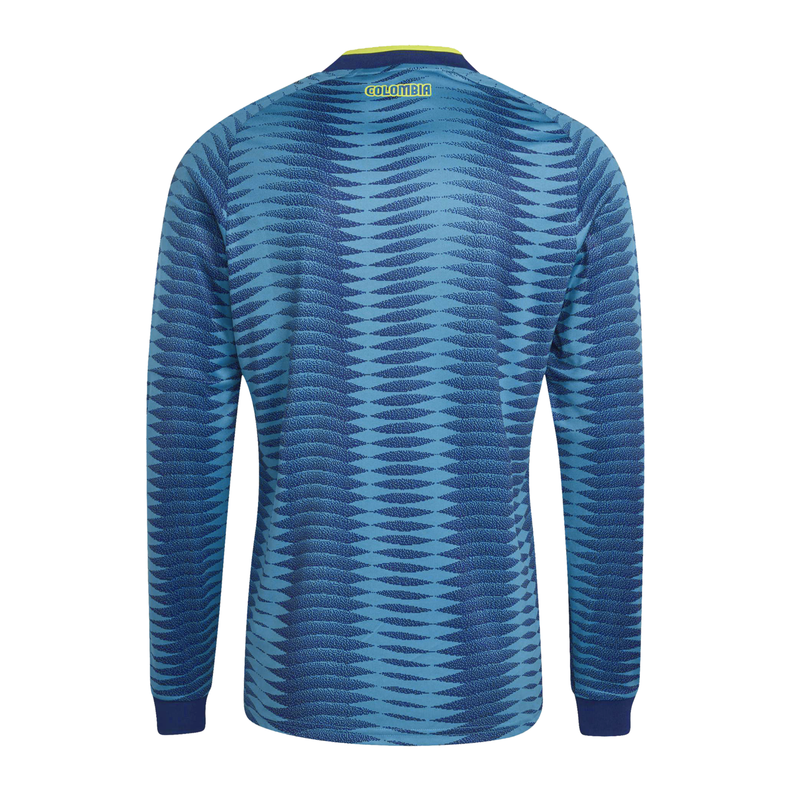 Men's Colombia Away World Cup 2026 Long Sleeve Jersey