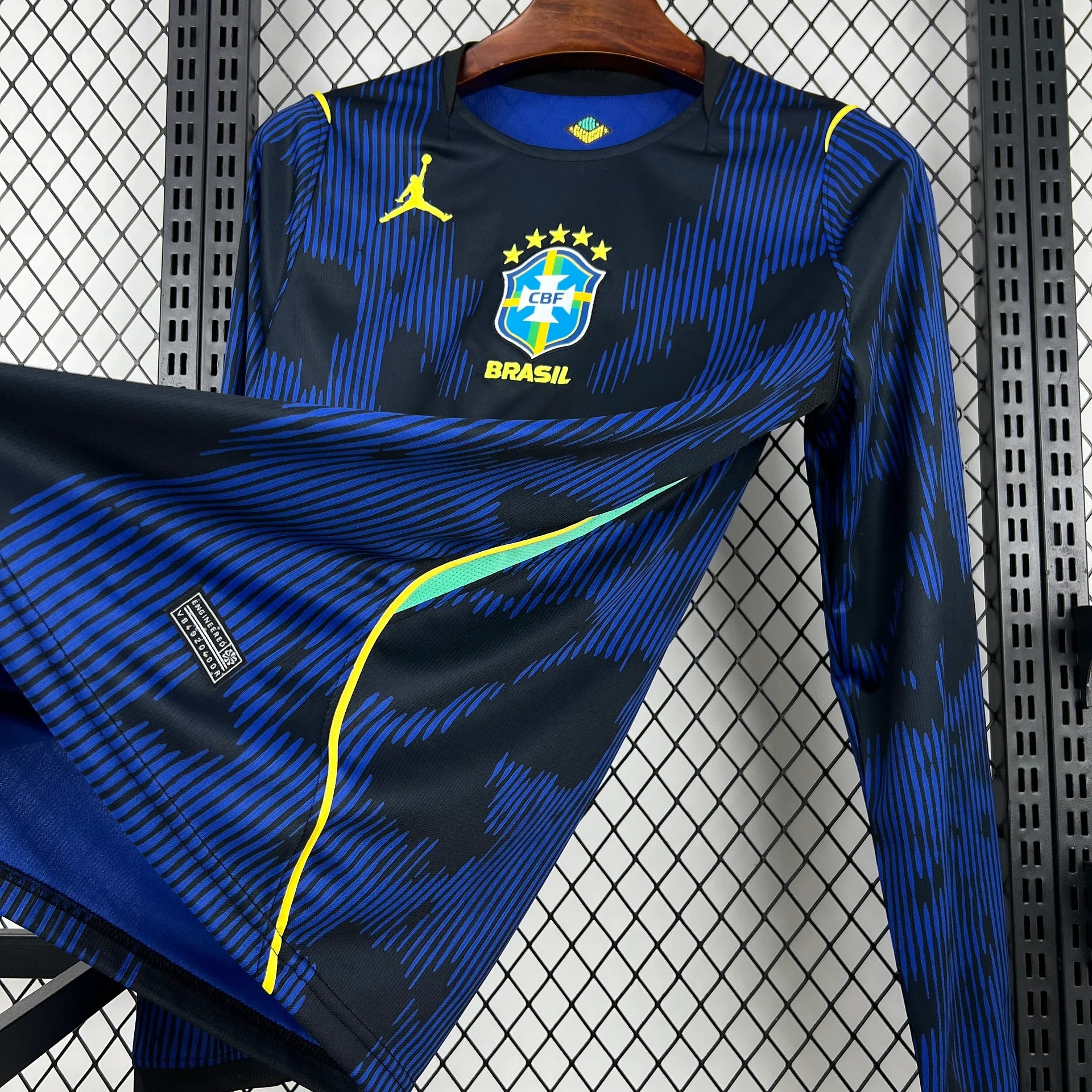 Brazil Long Sleeve Away Soccer Jersey World Cup 2026