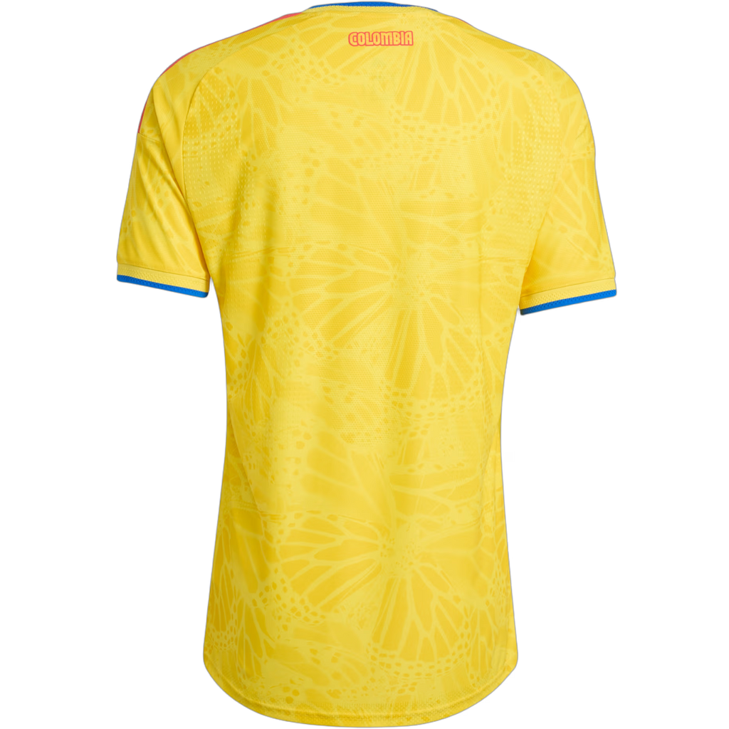 Colombia Women's Home Soccer Jersey World Cup 2026