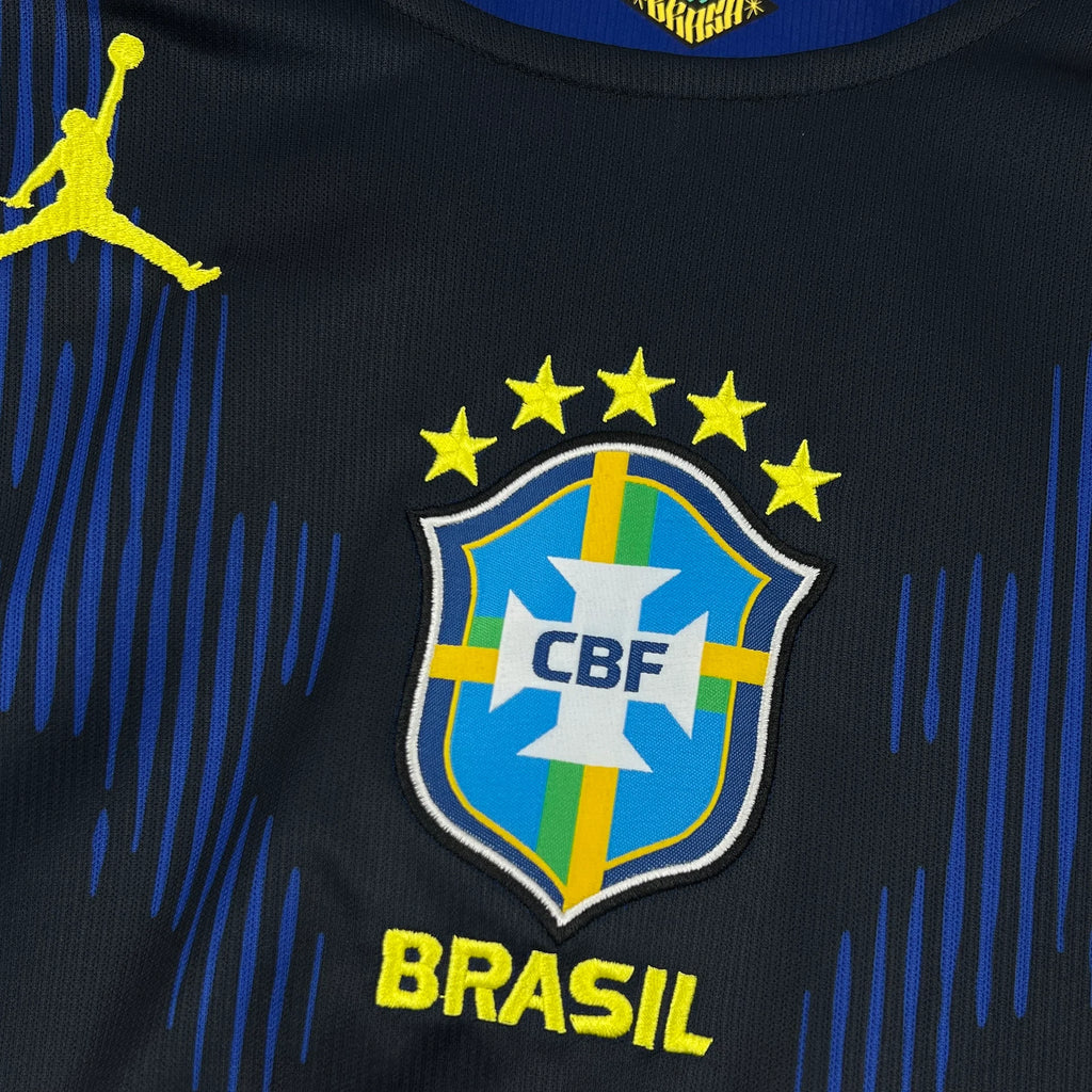 Brazil Long Sleeve Away Soccer Jersey World Cup 2026