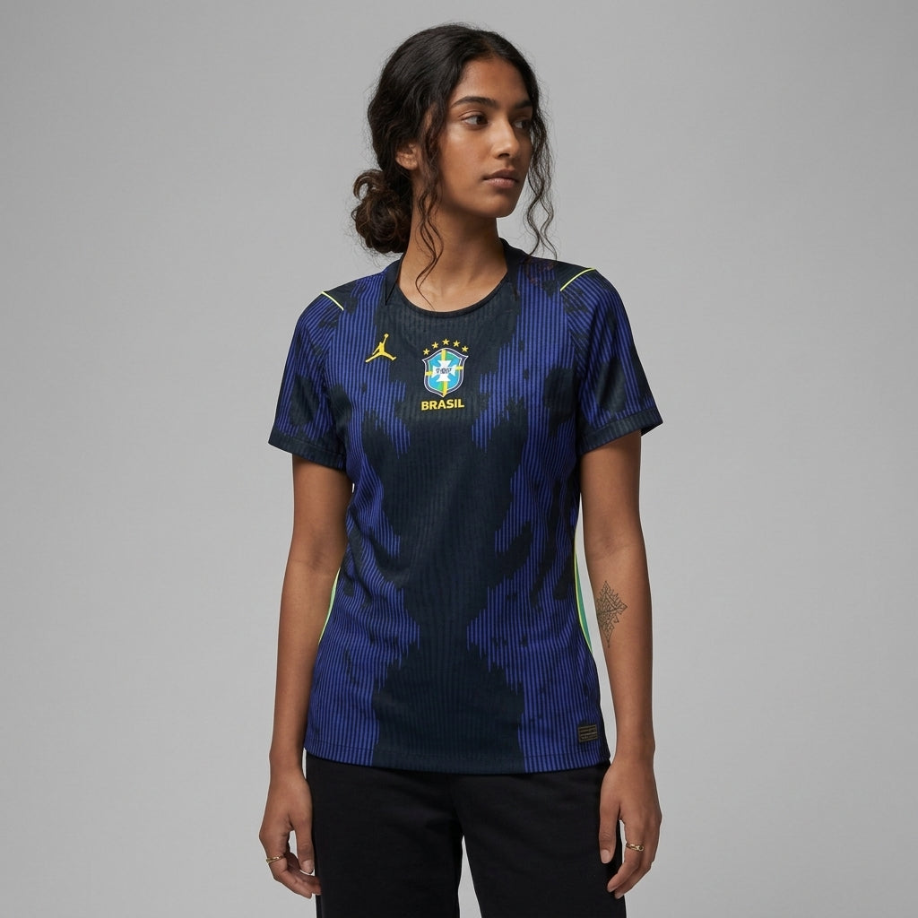 Brazil Women's Away Soccer Jersey World Cup 2026